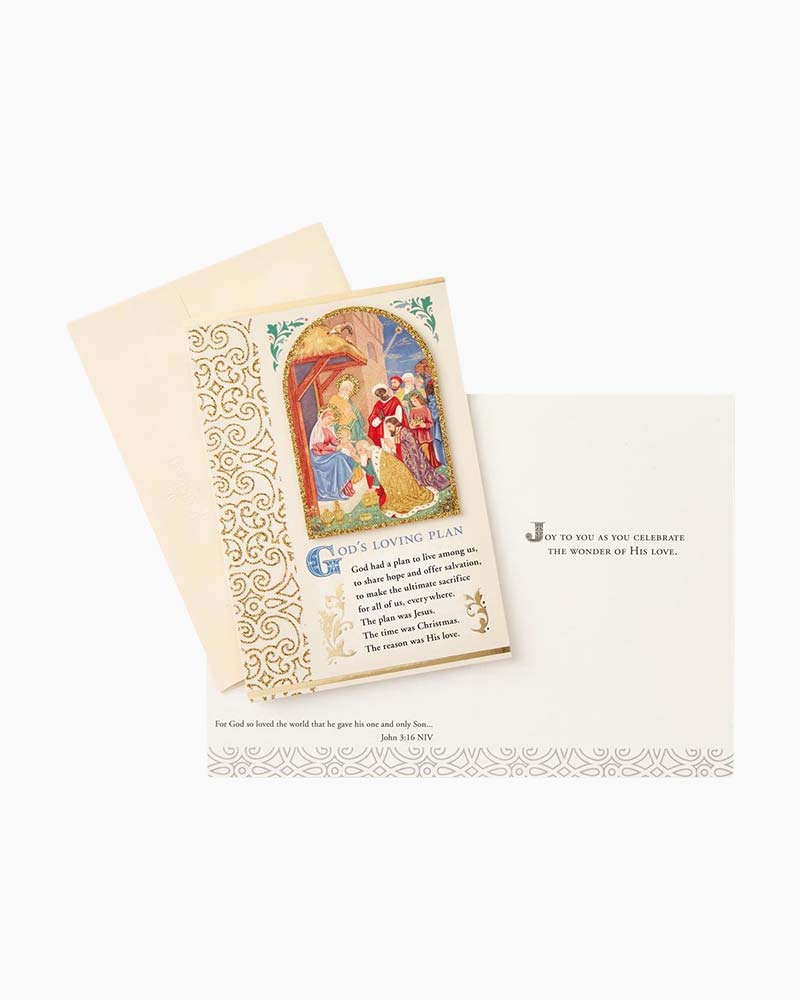 Hallmark God s Loving Plan Religious Christmas Cards Box of 12