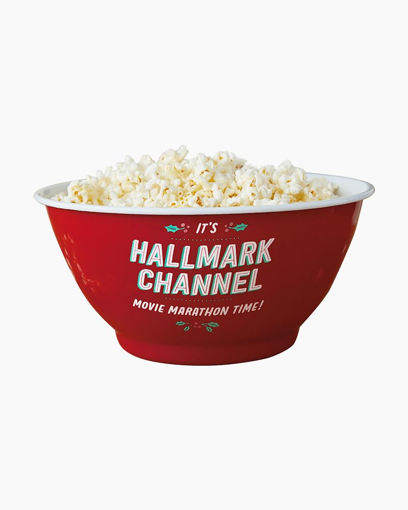 Hallmark Channel Movie Marathon Popcorn Bowl