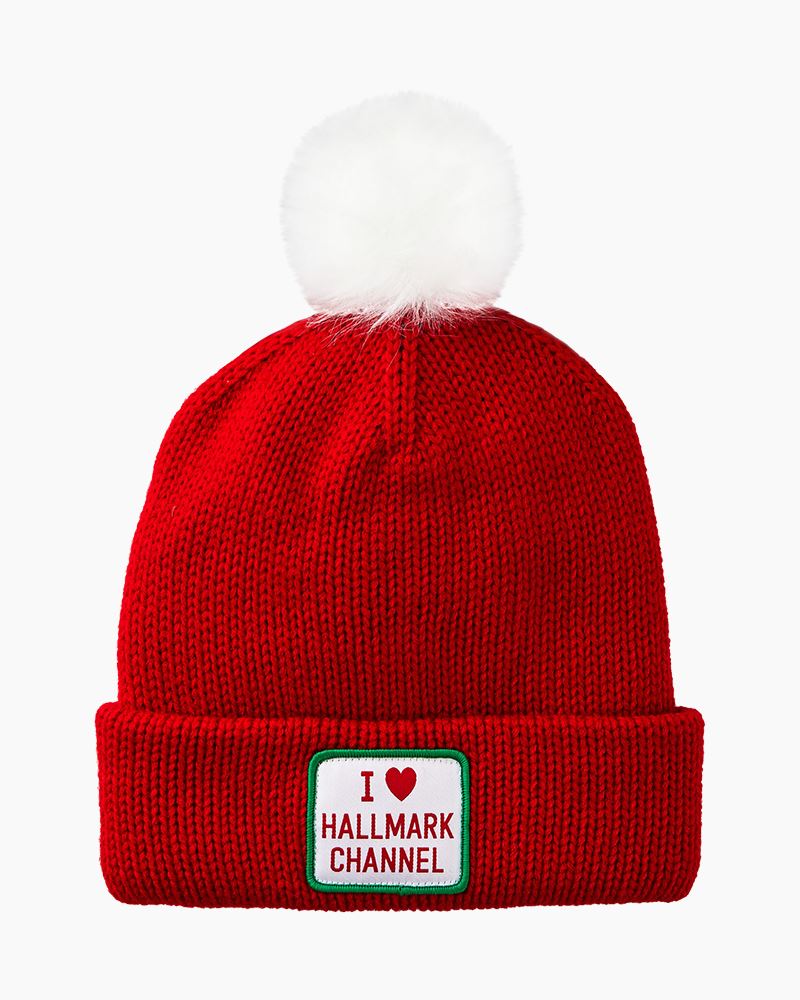 I Love Hallmark Channel Knit Hat