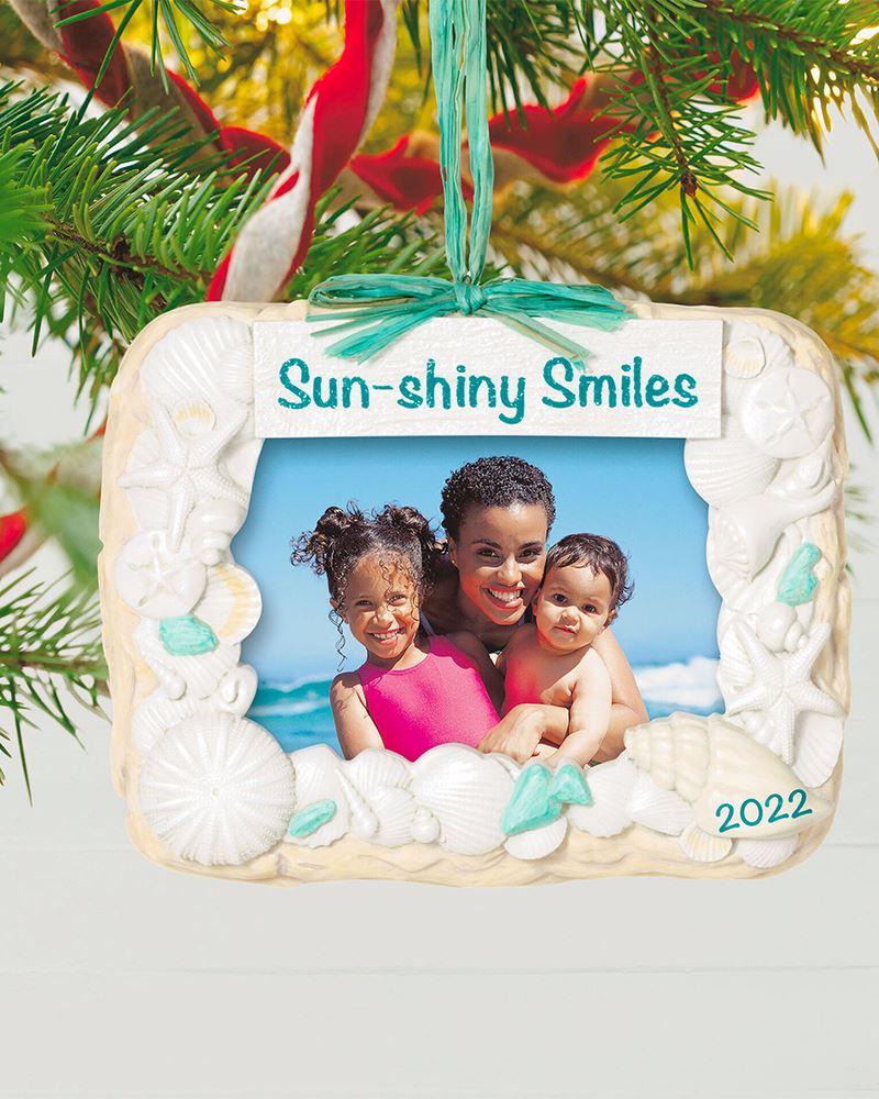 Hallmark Sunshiny Smiles 2022 Photo Frame Ornament