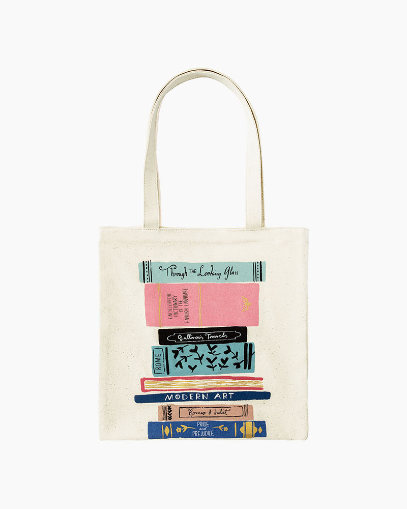 kate spade new york Stack of Classics Canvas Tote | The Paper Store