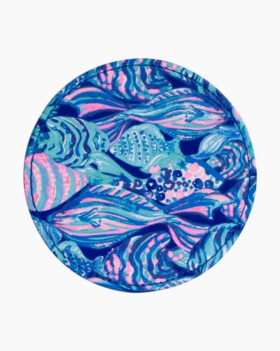 Scale Up Lilly Pulitzer Leatherette Coaster Set of 6 Lifeguard Press
