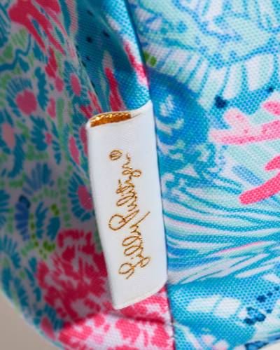 LILLY inspired print *ROSES* WINE Bag/WINE Tote/ WINE Sleeve
