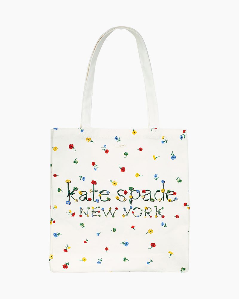 kate spade new york Garden Toss Canvas Tote | The Paper Store