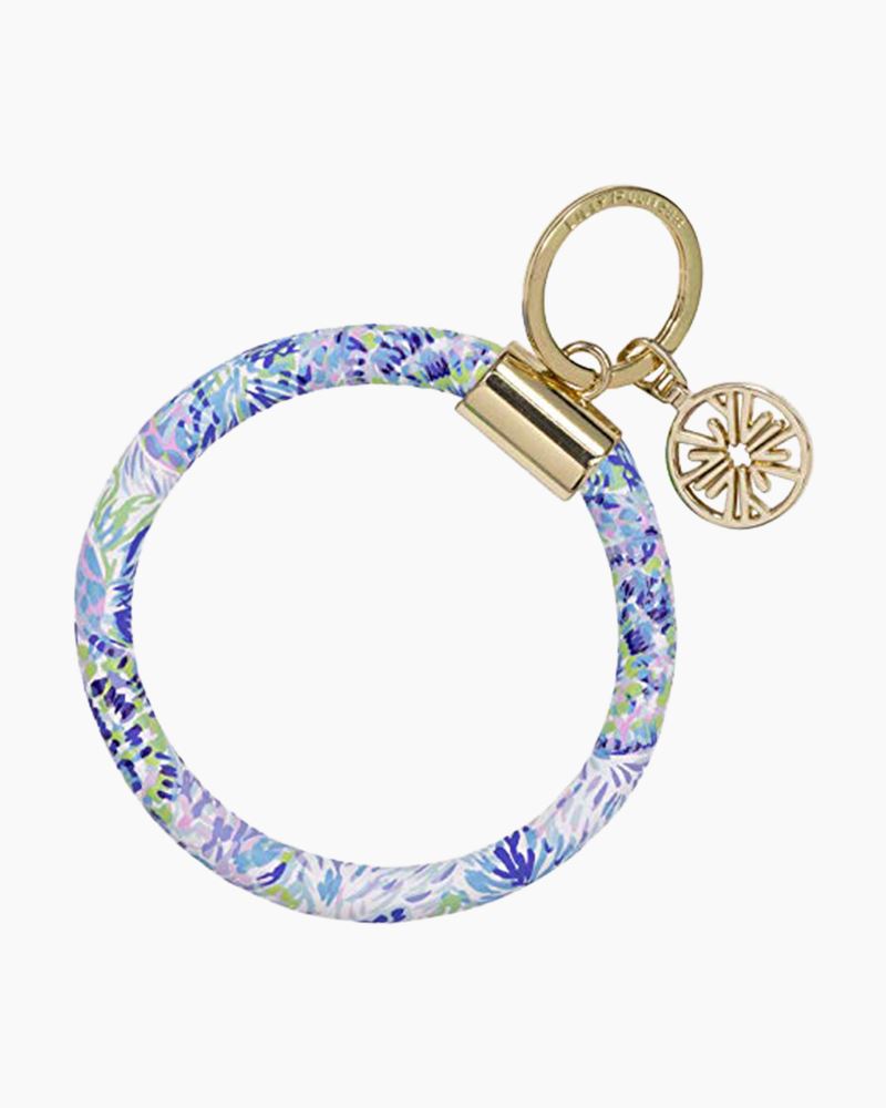 Lilly Pulitzer Initial Key Ring Clip - Beach House Gift Boutique