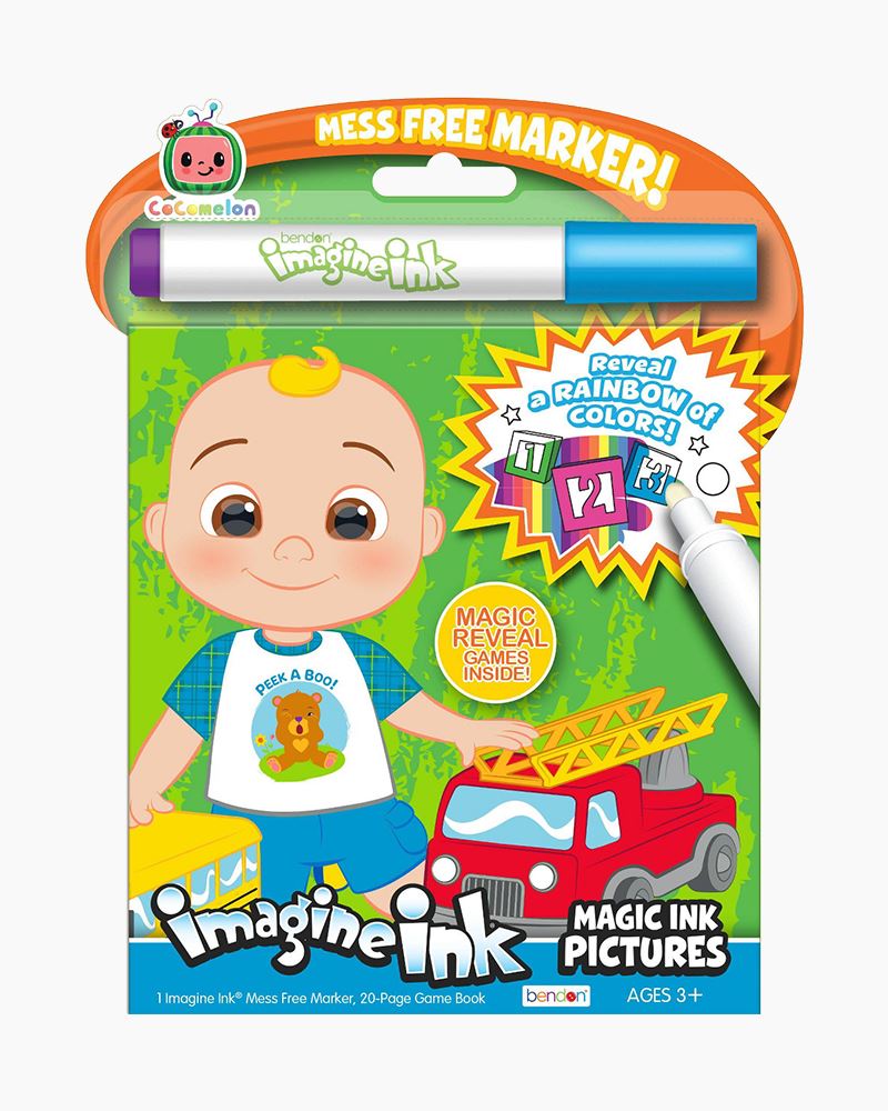 Disney Baby Imagine Ink Mess-Free Marker Coloring Book by Bendon for Ages  3+