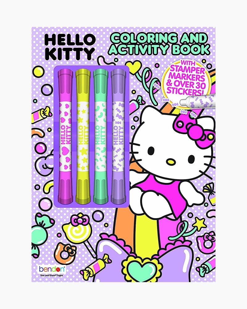 Hello Kitty Coloring Book: Kids Coloring Book Enjoy & Fun Unique Book for  Kitty Lovers (Paperback)