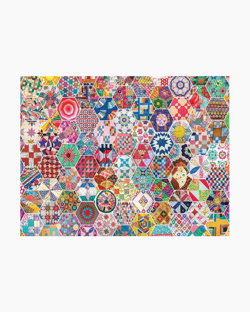 Springbok 01593 500 Piece Jigsaw Puzzle Crazy Quilts 