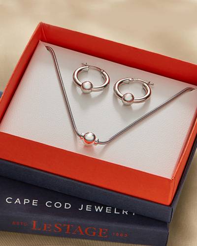 LeStage Rope Shank Cape Cod Bracelet Double Ball Open Cuff - Adrene Jewelers  Cape Cod