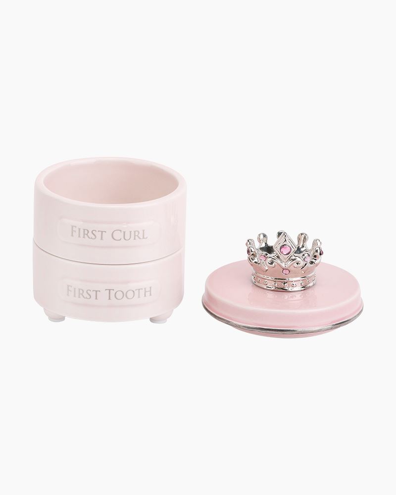 Curl Baby Girl Keepsake Boxes Bracelet First Tooth