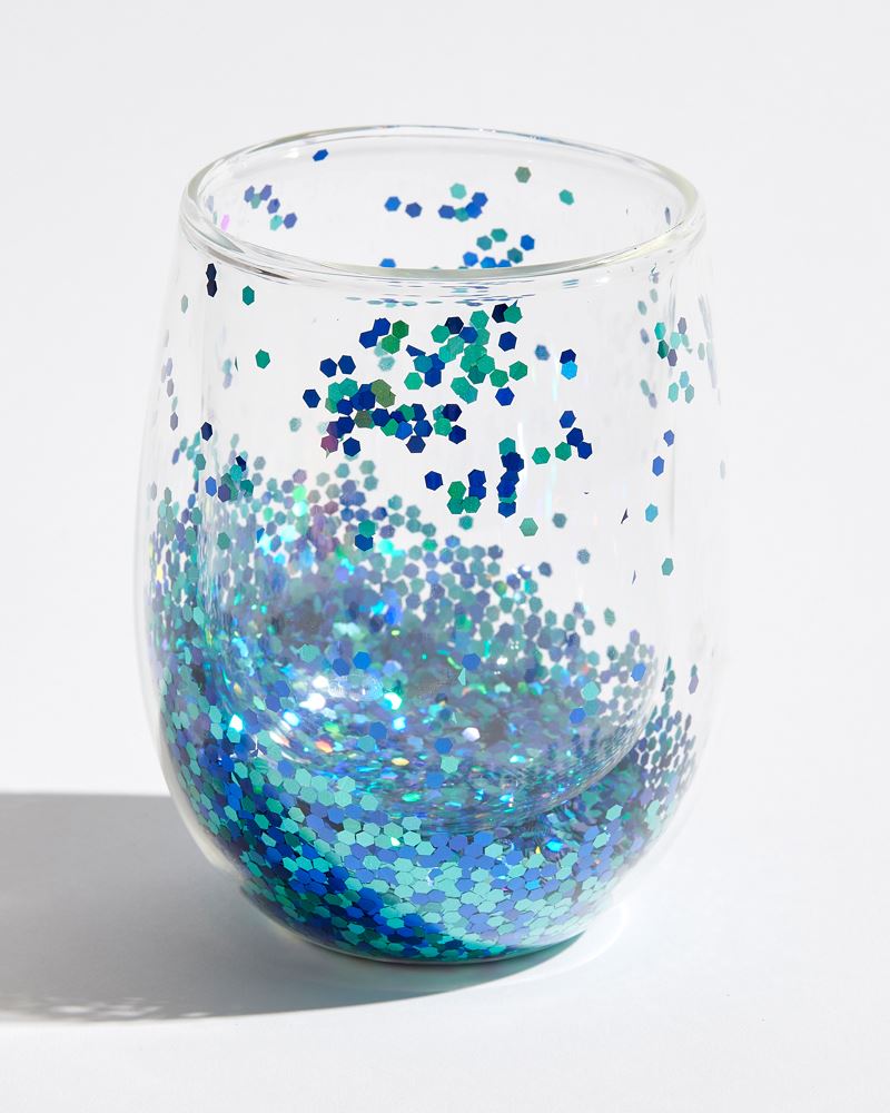 Disney Glitter Drinking Glasses