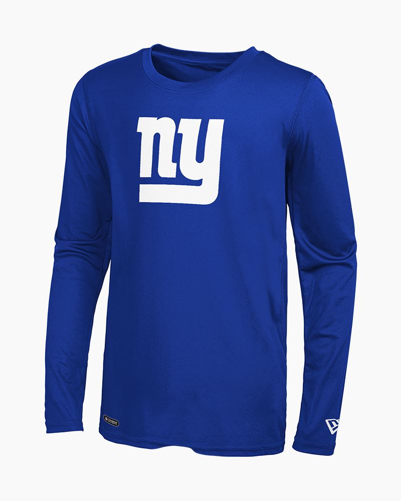 Outerstuff LLC New York Giants Stadium Logo Dri-Tek Long Sleeve T-Shirt