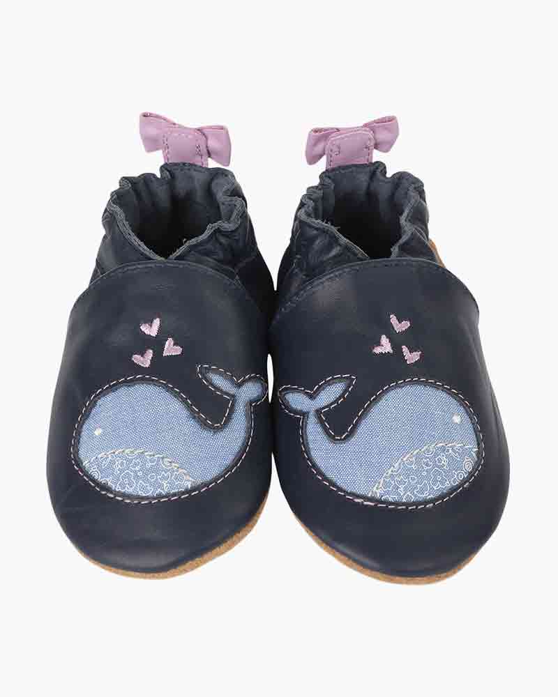 Robeez Poppy Whale Infant Shoes | The 