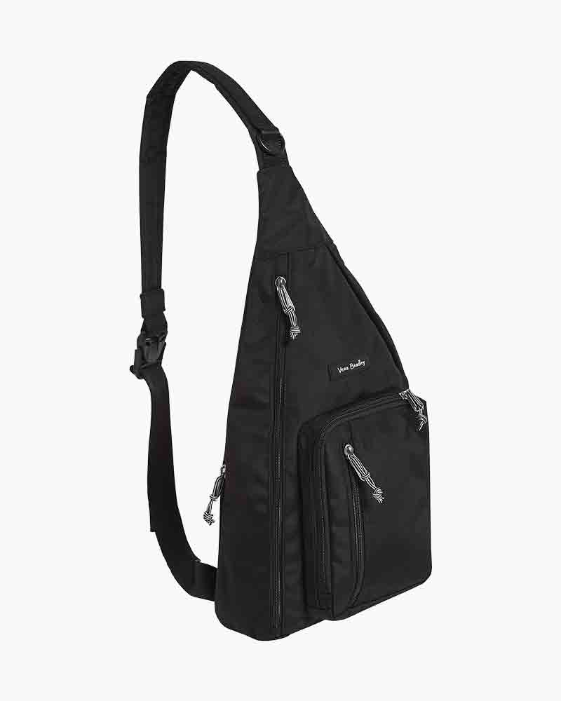 Lighten Up Sling Backpack in Black
