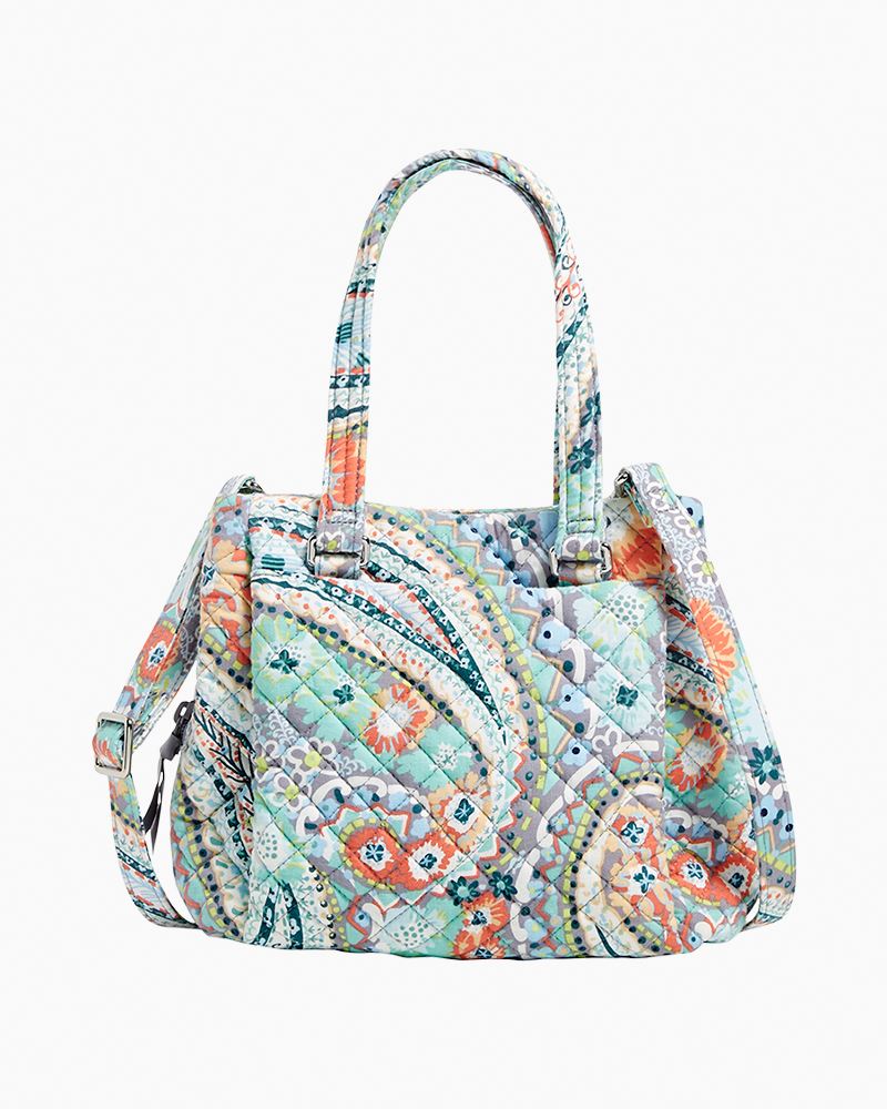 Multi-Compartment Shoulder Bag - Recycled Cotton