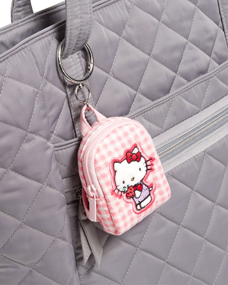 Vera Bradley Hello Kitty Mini Backpack Bag Charm - Hello Kitty Gingham