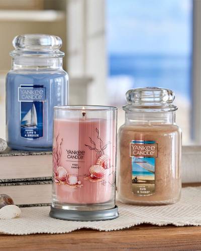 Yankee Candle Signature Collection Candle, Pink Sands