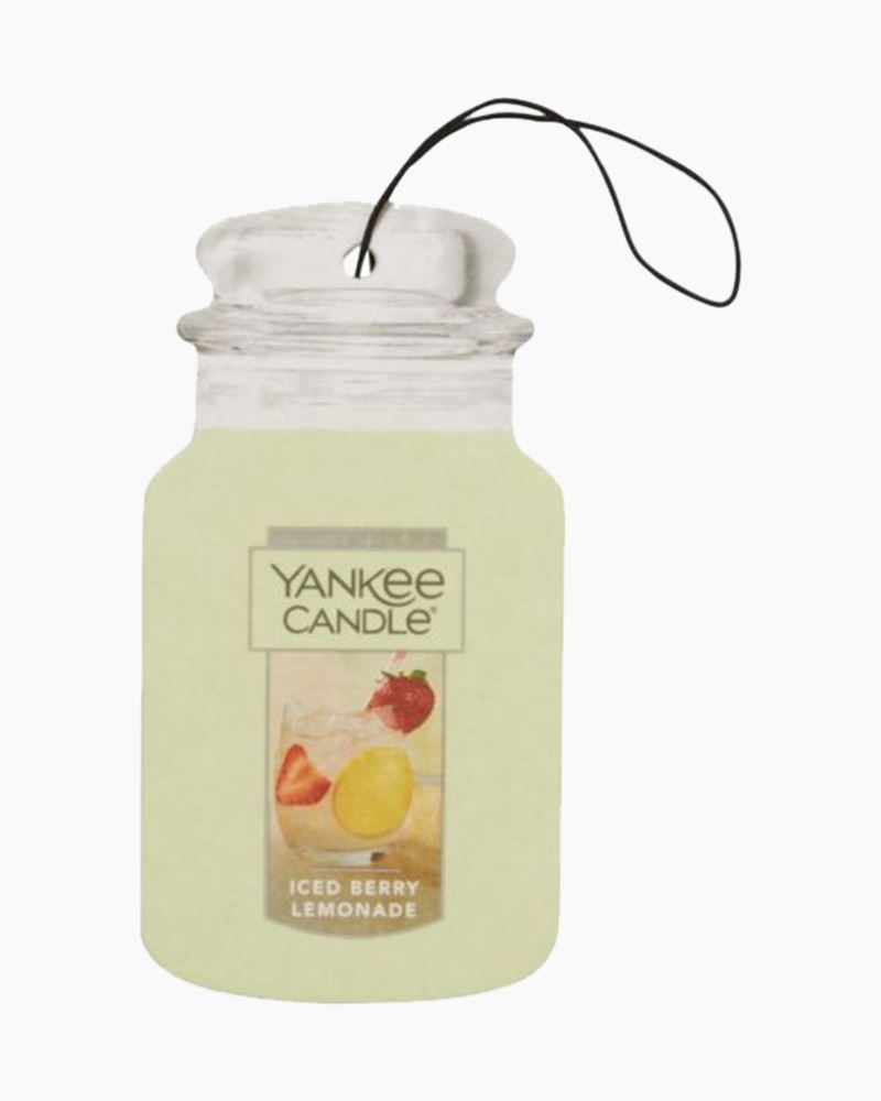 Yankee Candle Car Jar Clean Cotton - Car Air Freshener Set
