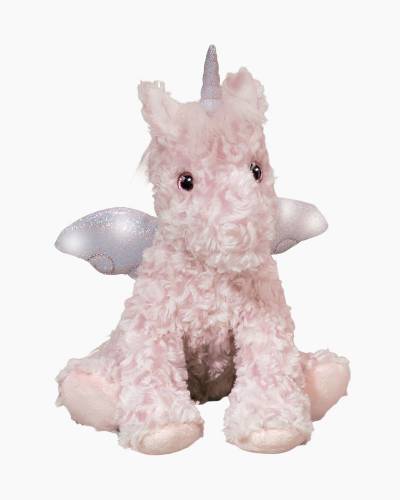 #4158 Douglas Cuddle Toys THEA the Plush WHITE UNICORN Stuffed Animal 