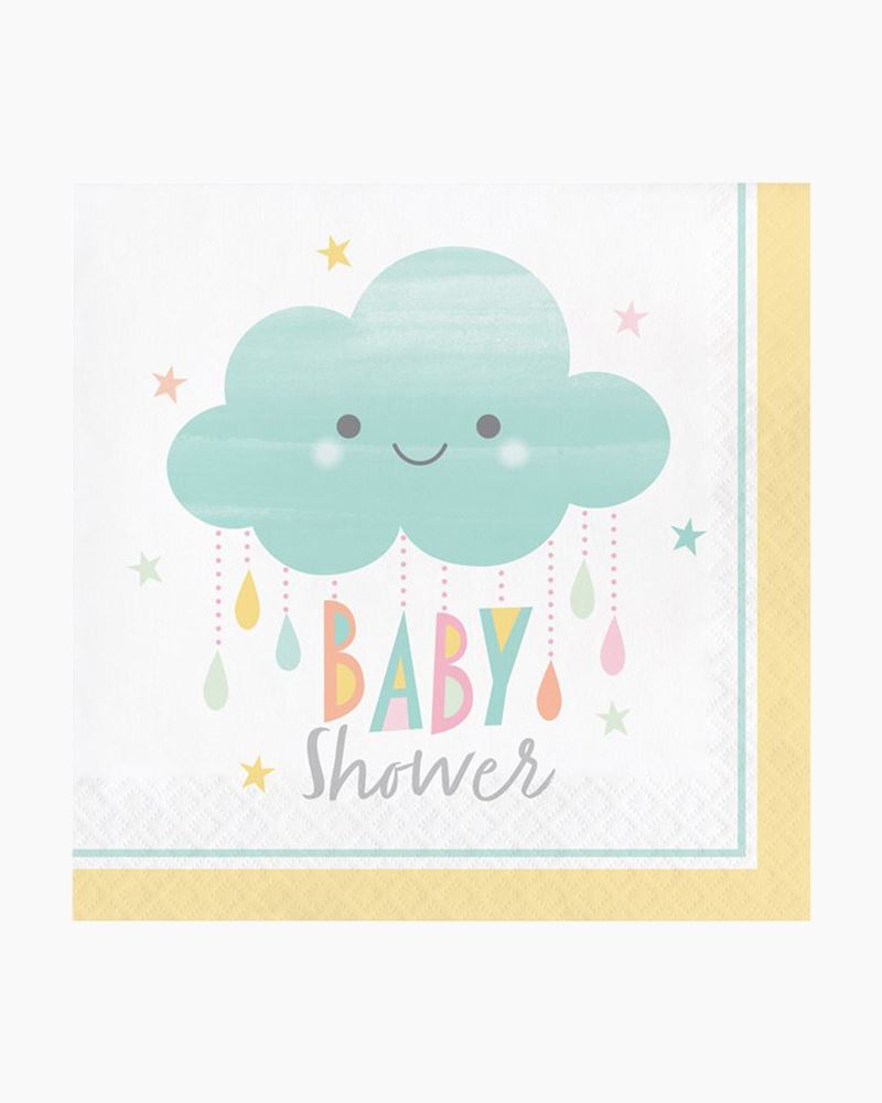 Sunshine Baby Showers 2 Ply Baby Shower Lunch Napkins Pack Of 16 One Size 