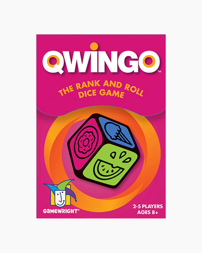 Gamewright Qwingo The Rank & Roll Dice Game 3 Pack