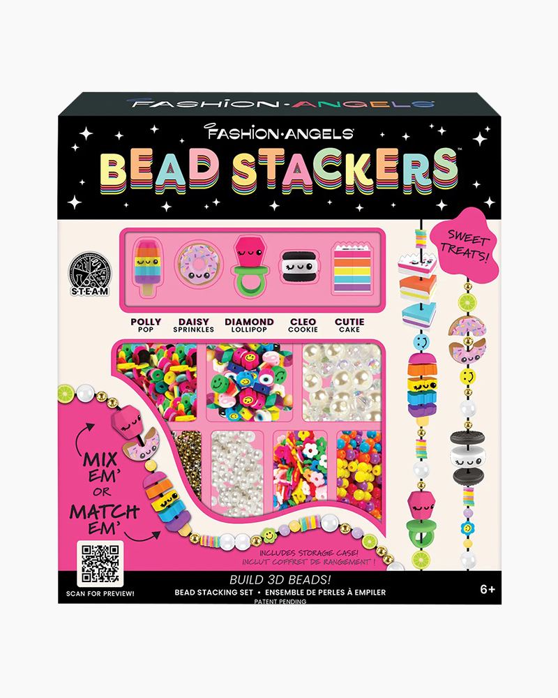 Baker Ross Pastel Beads Value Pack (Pack of 600) Perfect for Kids Jewellery, Keychain and Bag Dangler Making