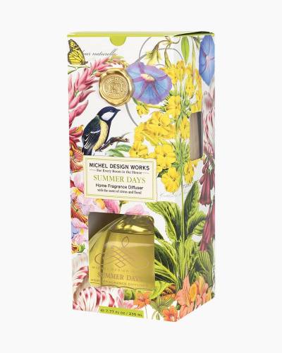 Michel Design Works Cotton Kitchen Tea Towel Tranquility Floral Hydrangea Birds 