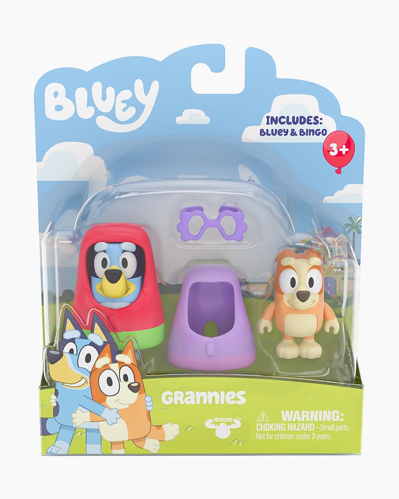 Bluey & Bingo Character Puzzles 2 Pack Set Collectible Tube Perfect Kidsc❤  🎁