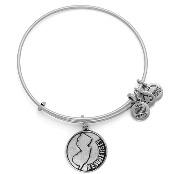 Alex and Ani New Jersey Charm Bangle | The Paper Store