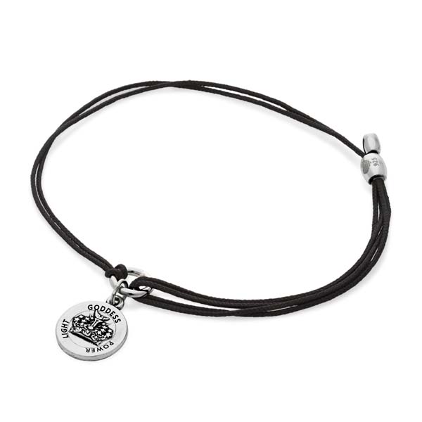 ALEX AND ANI Queen's Crown Pull Cord Bracelet | The Paper Store