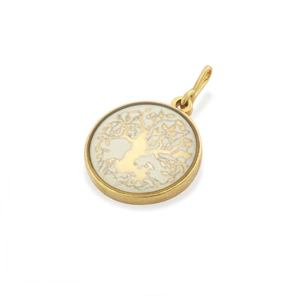 ALEX AND ANI Tree Of Life Two Tone Charm | The Paper Store