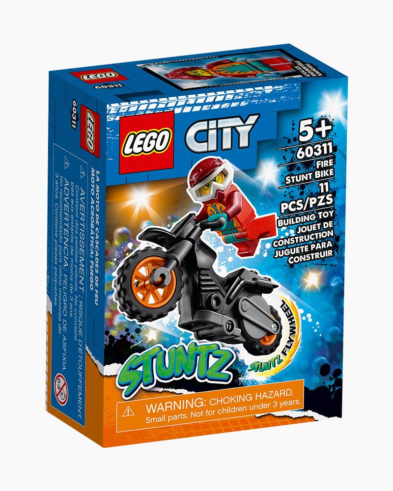 LEGO Toys City Fire Stunt Bike The Paper Store