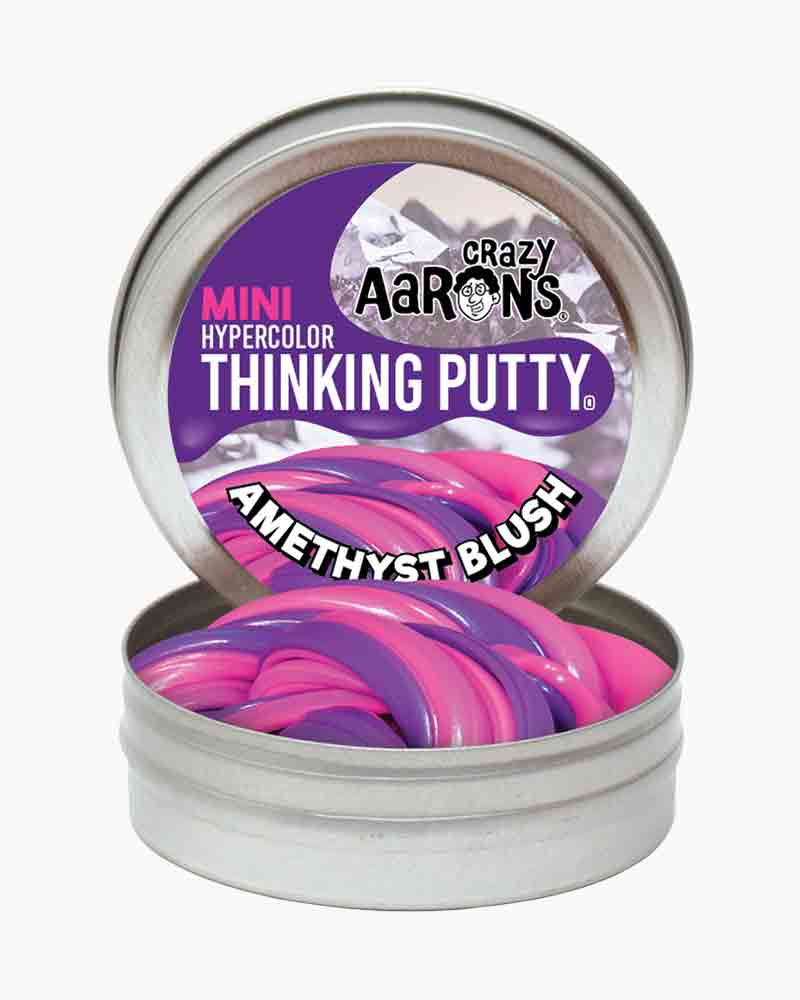 Crazy AaRons Thinking Putty HYPERCOLOR COLLECTION 4 Different Color Mini Tins 