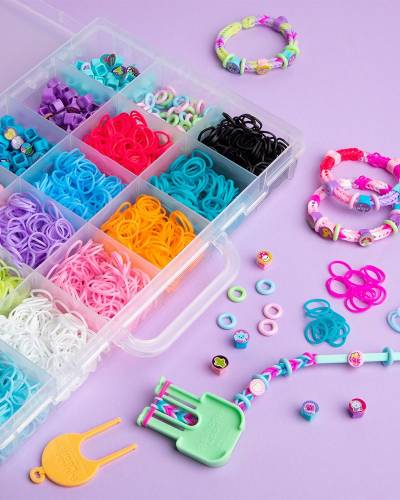 Choons Design Llc Rainbow Loom Loomi-Pals Food Charm Bracelet Kit -  Yeager's Sporting Goods