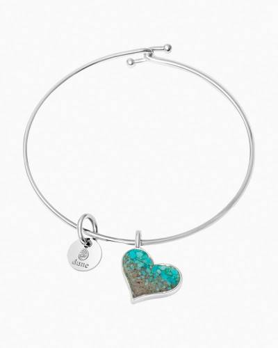 Coastal Turquoise Charm Bracelet
