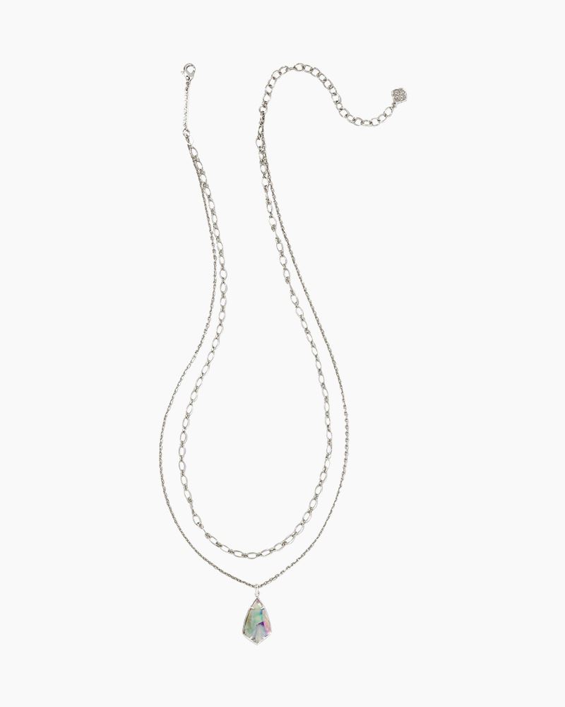 Kendra Scott | Elisa Gold Texas Necklace in Abalone | Giddy Up Glamour  Boutique