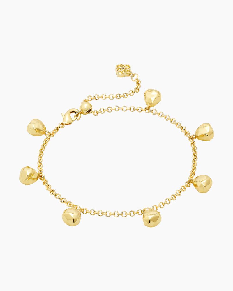 Stia Love Letter K Bracelet, Gold-Plated