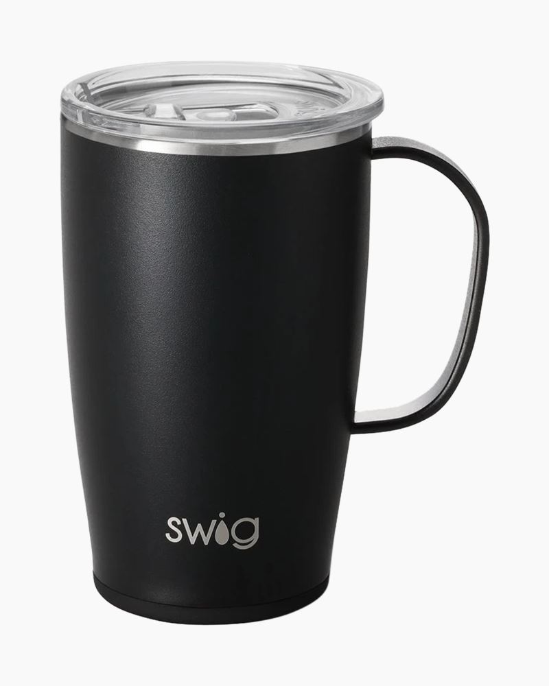 Swig Insulated Mug 18 oz with Lid Matte Hot Pink for  Hot or Cold