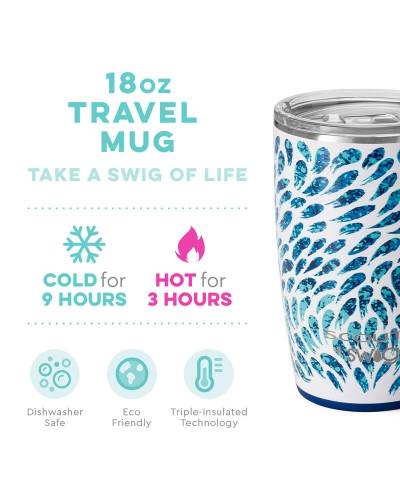 Swim School SCOUT + Swig Life 18oz Travel Mug Drinkware