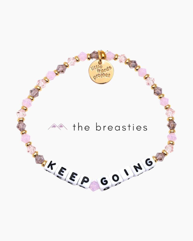 Pink Breast Cancer Awareness Heishi Beaded Stretch Bracelets With Custom  Wording - Etsy