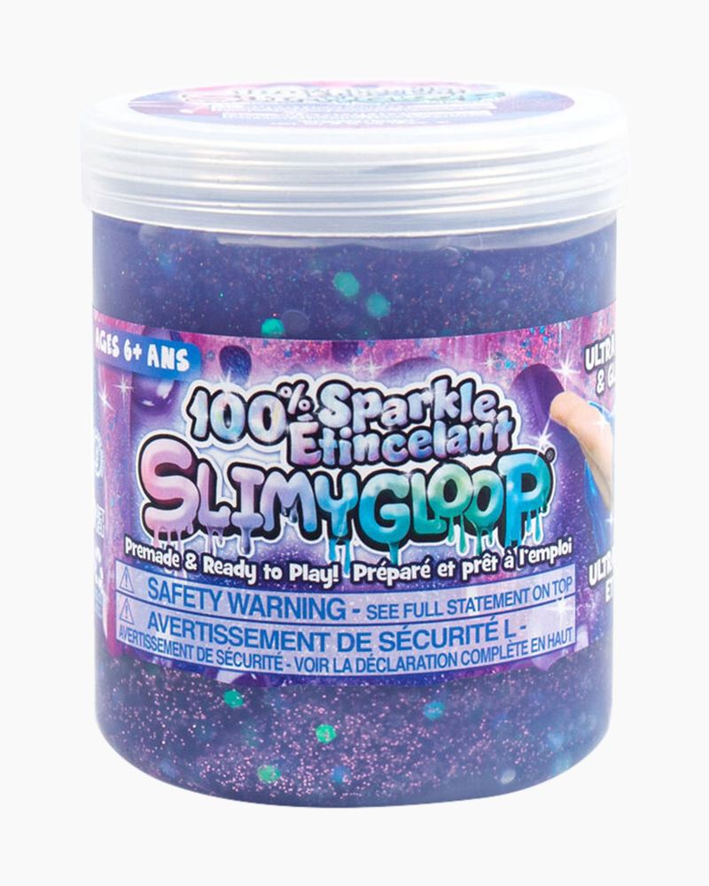 Slimygloop Mix'Ems DIY Slime Kit For Kids  Includes 10 Slime Colors & 8 Mix -Ins 