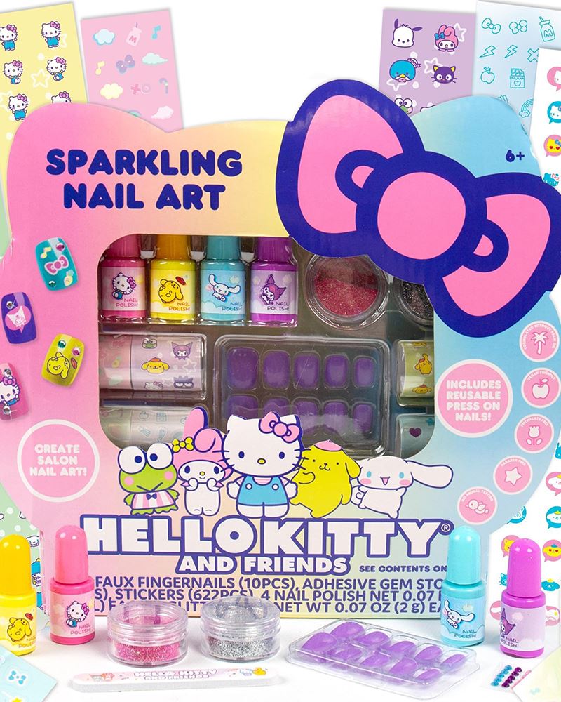 Swirl Painting Kit with Bonus Nail Accessories, Includes Paint, Glitte · Art  Creativity