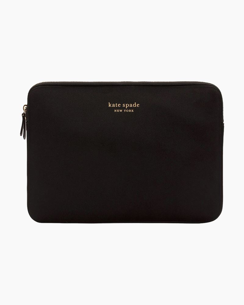 kate spade new york 13-Inch Slim Laptop Sleeve in Black | The Paper Store