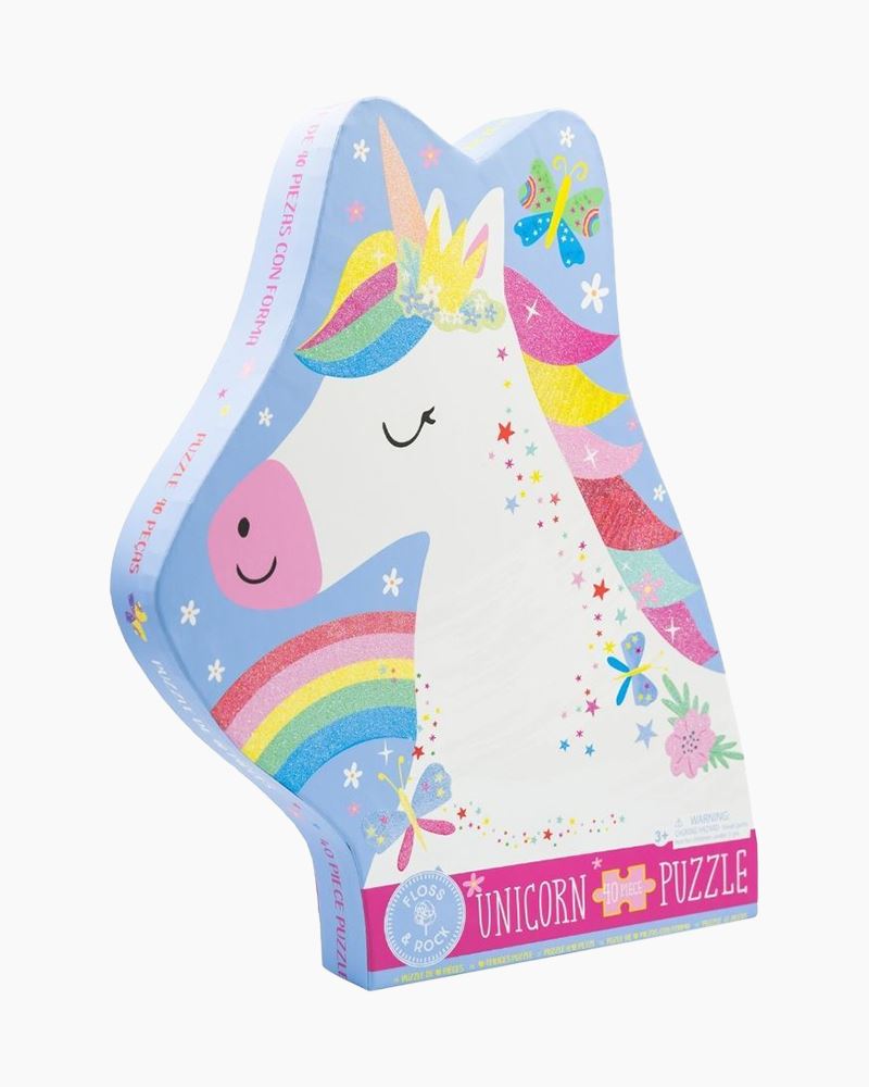 Scratch-Off Hidden Pictures Unicorn and Rainbow Party Puzzles Set