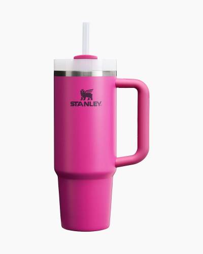 Stanley The Quencher 30 oz. H2.0 FlowState Tumbler in Fuchsia | The Paper Store
