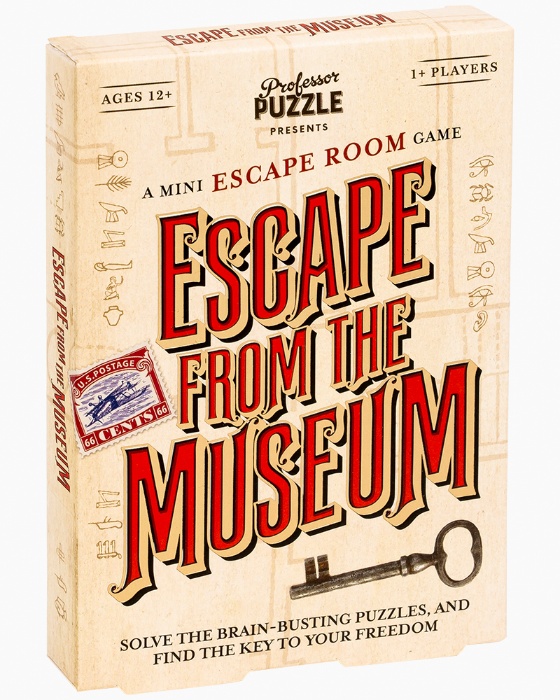 Professor Puzzle Escape from the Museum: A Mini Escape Room Game