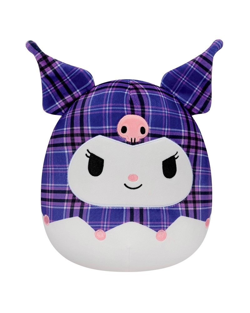Squishmallows 8 Hello Kitty My Melody Red Plaid 
