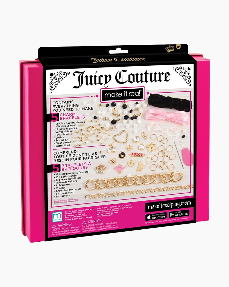 Make It Real Juicy Couture Chains and Charms Bracelet Kit | The Paper Store