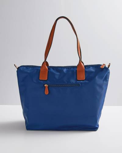 LONGCHAMP BLUE NYLON TOTE BAG 227030362 ;, Women's Fashion, Bags & Wallets, Tote  Bags on Carousell