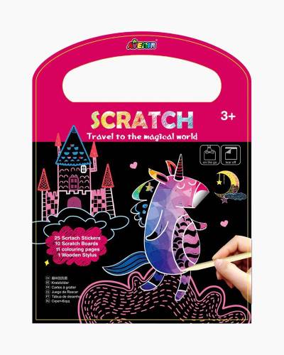 Craft-Tastic All About Me Scratch & Sticker Journal